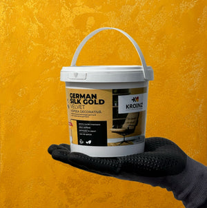 Vopsea Decorativă Stucco, Culoare Aurie, German Silk